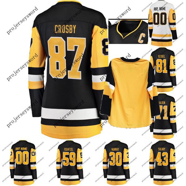 

Womens 2019 Pittsburgh Jersey 30 Matt Murray 59 Jake Guentzel 62 Carl Hagelin 71 Evgeni Malkin 81 Phil Kessel 87 Sidney Crosby Hockey Jersey