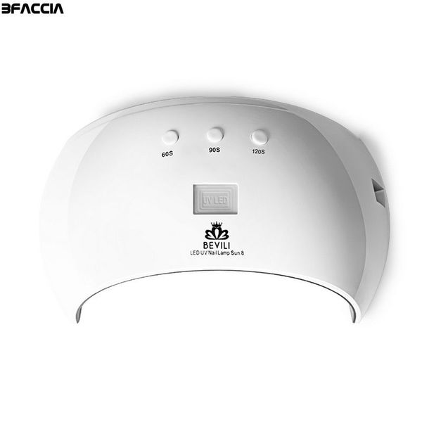 

bfaccia nail lamp led ptherapy usb beautiful machine 24w nail polish glue baking lamp with 60s/90s/120s timer