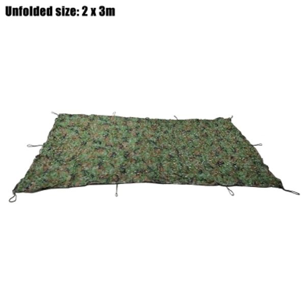 

2m x 3m woodland hunting camping tent car cover shelter sunshade awning camouflage net