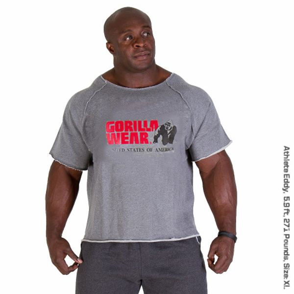 

mens gym brand clothing men's t shirts golds fitness men bodybuilding gorilla wear shirt batwing sleeve rag running t shirt, Black;blue