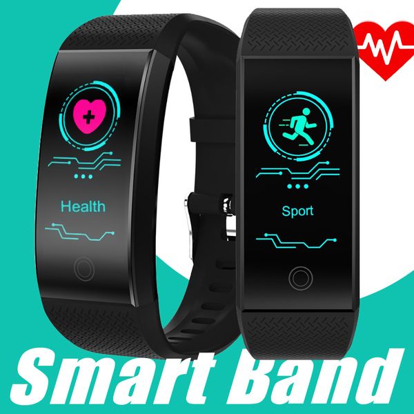 

QW18 Smart Wristband Intelligent Sport Bracelet Fitness Sleep Tracker IP68 Pulse Watch Outdoor Smartband pk fitbit apple watch xiaomi