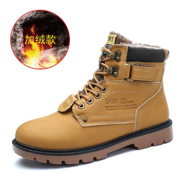 

winter men sneakers hiking shoes keep warm high mountain climbing outdoor boots sport for men male big size 39-46