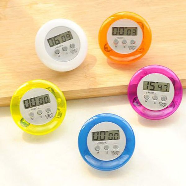 

candy color magnetic lcd digital kitchen countdown timer alarm with stand kitchen timer practical cooking timer alarm clock