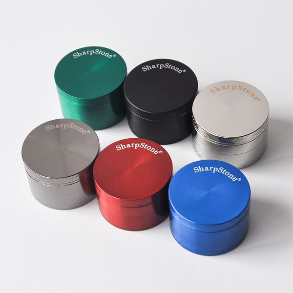 

100% оригинал Sharpstone измельчители металла измельчители Sharpstone 4Layers Херб табак кофемолки 40/50/55/63мм точильщик DHL бесплатно
