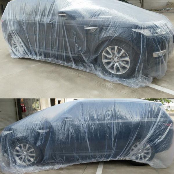 

универсальный автомобиль внедорожник тела дождь пыль снег гараж крышка пластиковые временные одноразовые