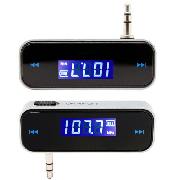 Car Kit FM Transmitter Audio Adapter Car Kit,FM in-Car Transmitter Mini AUX Adapter with Built-in 3.5mm Aux Port for Car iPhone 6s 5 SE iPod iPad Smart Phones MP MP4 Audio Players Beinhome 4332977868
