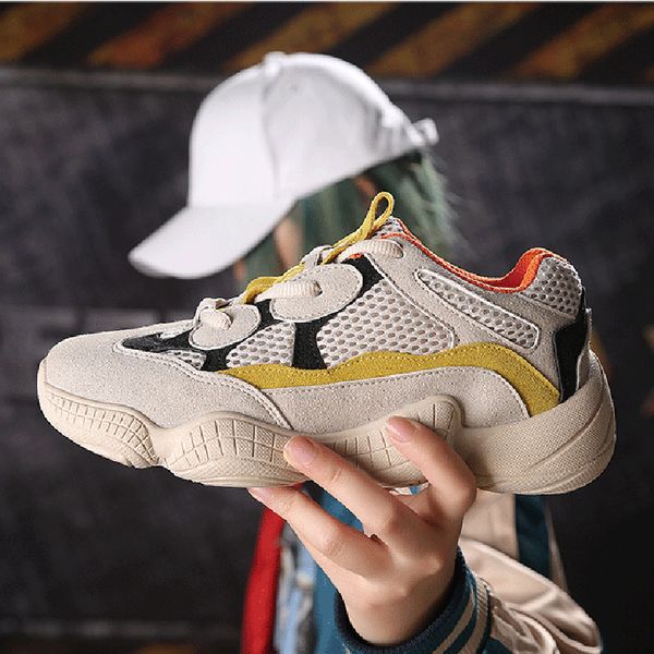 

new fashion designer studded spikes flats desert rat shoes women party lovers leather sneakers breathable casual shoes, Black