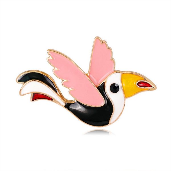 Acheter Rose Oiseau De Noël Cadeau De Noël De Dessin Animé De Cristal Broche Cadeau Pin Coloré Broches Pins Bijoux Broches Pour Hommes Femmes De 121