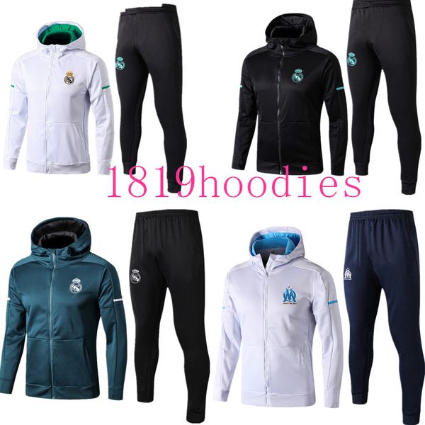 

2018 JACKET Training survetement HOODIEs KITS outfits TRACKsuits Soccer Jersey Ronaldo ASENSIO Football SERGIO RAMOS MIX free shipping