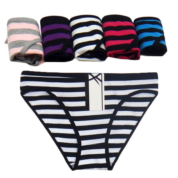 

Free shipping 5pcs/lot New Women's cotton panties Girl Briefs Ms. cotton underwear bikini underwear sexy Ladies Briefs
