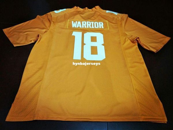 

men #18 nigel warrior tennessee volunteers alumni college jersey xs-6xl or custom any name or number jersey, Black;red