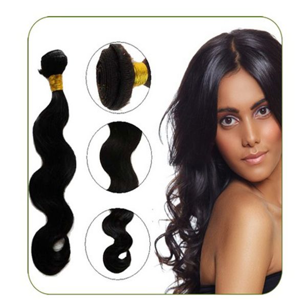 YUNTIAN Malaysisches glattes Haar, 100 % Echthaar, Bündel, Nicht-Remy-Haarverlängerung, natürliche Farbe, kann 3 oder 4 Bündel kaufen
