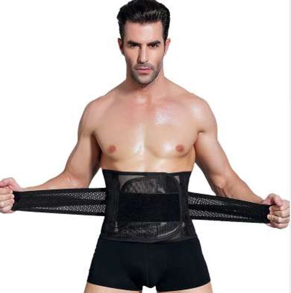 

new men body shaper slimming belt men belly belt man waist trainer tummy control stomach shapewear men slimming shaper vest corset, Black;brown