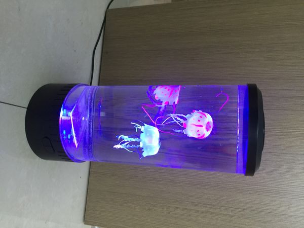 Jellyfish Lamp Large Floating Jellyfish Aquarium Light Color Led