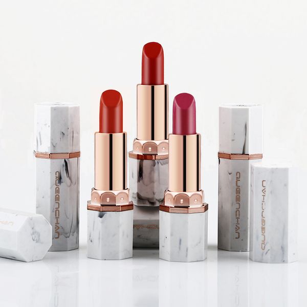 

marble lipstick velvet matte long lasting moisturizing lip balm student
