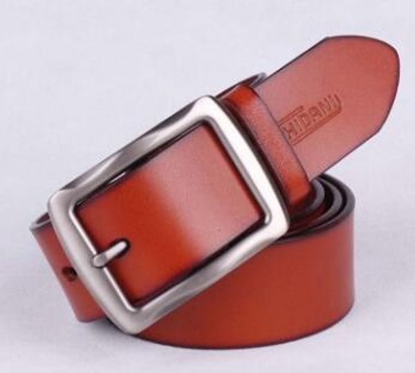 

designer buckle belts for men fashion casual genuine leather male female belt, Black;brown