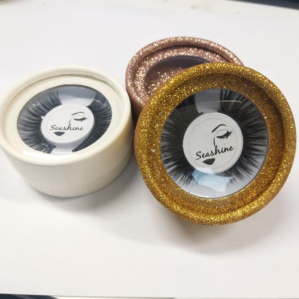 

seashine 10pairs wholesale full strip eyelash makeup 3d mink lashes customizable