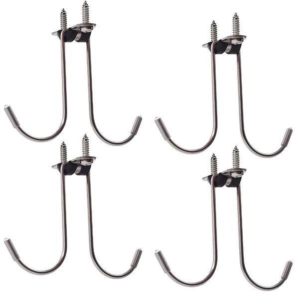 

under cabinet mug cup holder banana hanger under cabinet storage rack - 4/pk