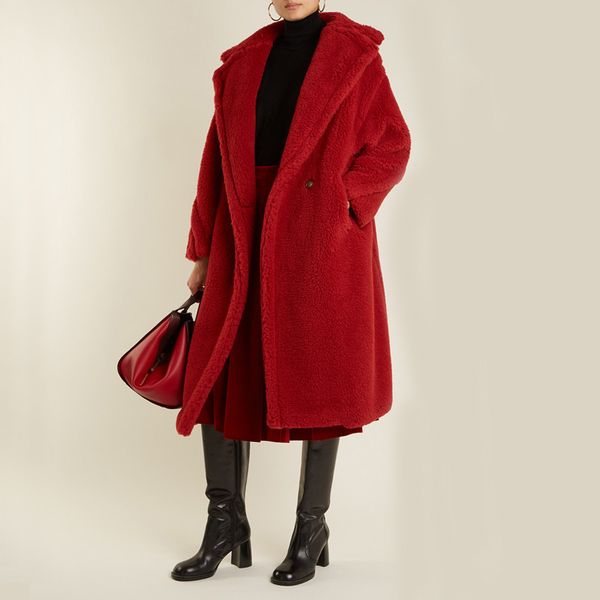 

thick faux fur coats for women winter loose fur one-fashioned coat women's long windbreaker lamb hair thickening, Black