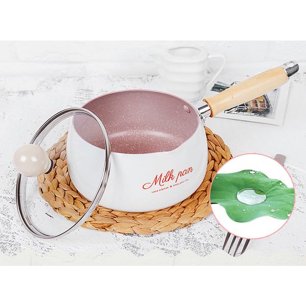 

кухонные кастрюли 16 см. полезные мини-кастрюли без запекания. шоколадно-молочный суп. нагревательный котел общего назначения