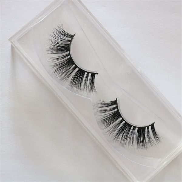 ck Long Sparse Cross False Eyelashes Fake E
