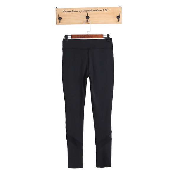 

womens yoga gym sports workout leggings running fitness mesh net pants trousers #35/13l 3, White;red