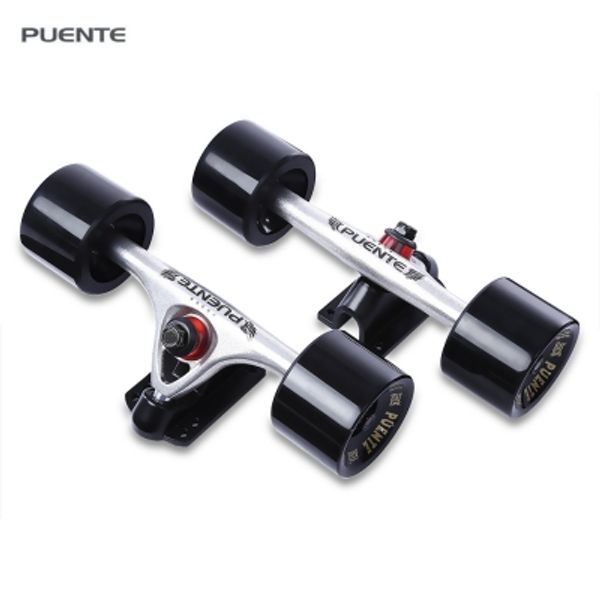 PUENTE 2 pezzi generici di accessori per camion da skateboard da 7 pollici con tavola elettrica per ruote, camion da skateboard di livello Pro singolo