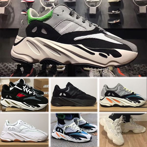 

Yey Wave Runner 700 3M Material OG B75571 Men Women Kanye West Running Shoes Mens Fashion Trainers Designer Sneakers US5-11.5