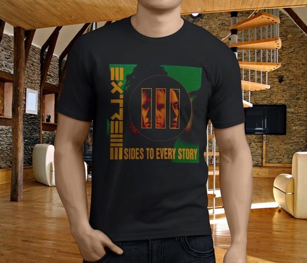 New EXTREME Hard Rock Band Men/'s Black T-Shirt Size S to 3XL