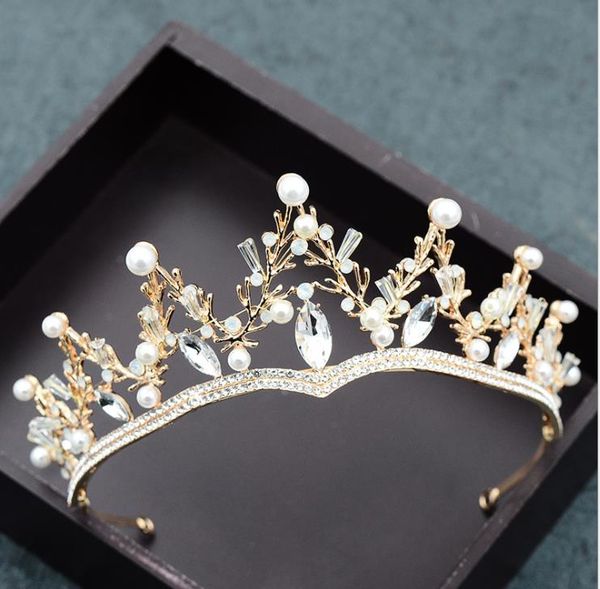 

2018 new bride wedding crown wedding dress, toast, headwear, p studio, p accessories, Silver