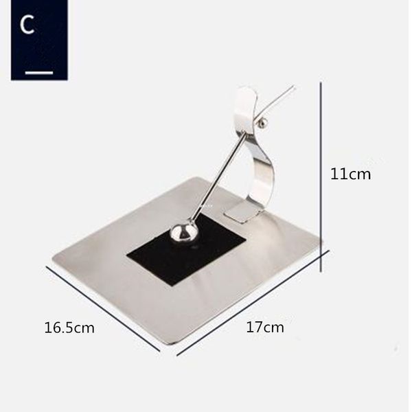 

stainless steel tissue holder/square tissue holder/ base/l/napkin holder/table creative paper holder
