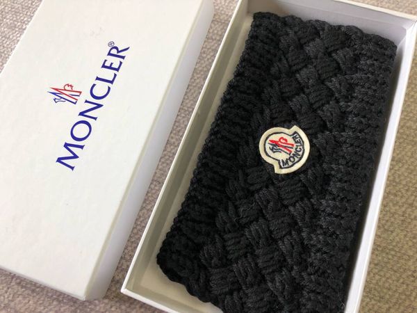 

with tags wool Cross Fashion Headband Monclers Headbands Luxury Brand Elastic 6 colors Turban Hairband For Women Girl Retro Headwraps Gifts