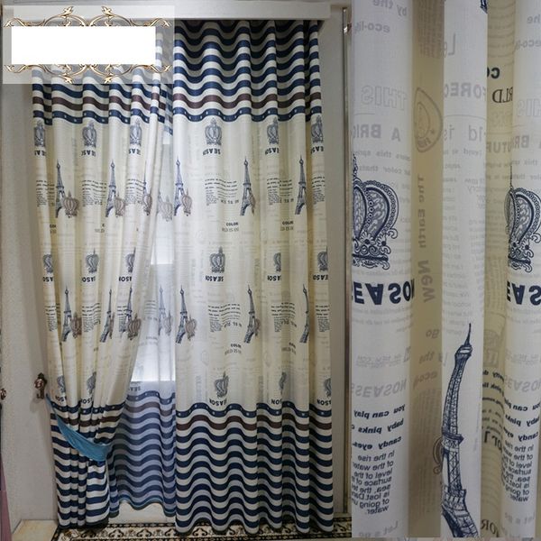 2019 Home Hotel Curtain Blackout Curtain European Style Iron