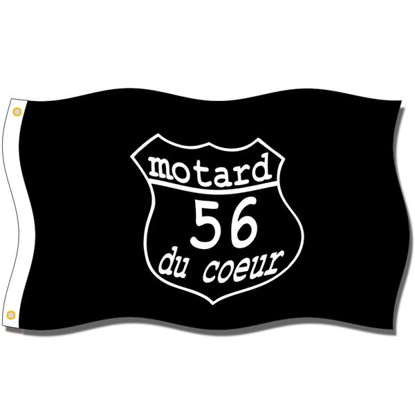

good flag]motard flags 3x5ft 150x90cm 100% polyester,canvas head with metal grommet,used indoors or outdoors
