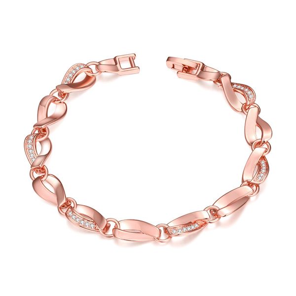 

925 sterling silver bracelet gold/rose gold fine fashion bead bracelet wholesale and retail chain link id, Golden;silver