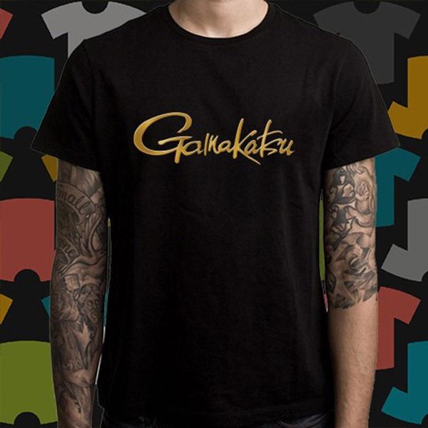 Gamakatsu Logo T-Shirt Cotton Fishing Hook Company Screen Short Sleeve Tee Shirt Gamakatsu Logo T-Shirt Cotton Fishing Hook Company Screen Short Sleeve Tee Shirt
