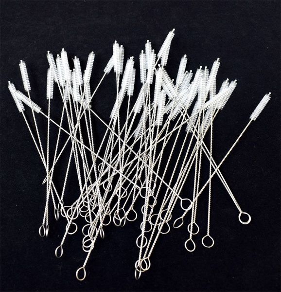 

17.5cm stainless steel straw brushes wash drinking pipe straw brushes brush cleaner straw cleaning brush
