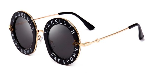 

2018 women sunglasses oval fashion female men retro reflective mirror sunglasses clear candy color famous brand designer, White;black