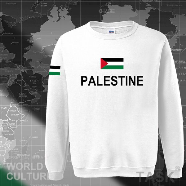 

state of palestine palestinian hoodies men sweatshirt sweat new hip hop streetwear flag nation team country 2017 ps pse, Black