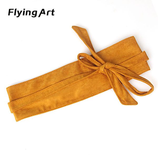 

fashion velvet lady girdle knot cummerbunds no buckle belt for woman long 220cm waist circumference less than 80cm, Black;brown