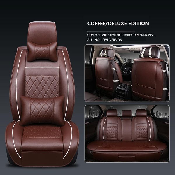 Front seat covers fit Opel Insignia black//grey Leatherette