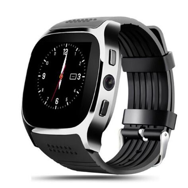 

10 pc lot t8 mart watch with camera wri twatch for android io phone pk u8 a1 dz09 gt08 gv18 q18 x6