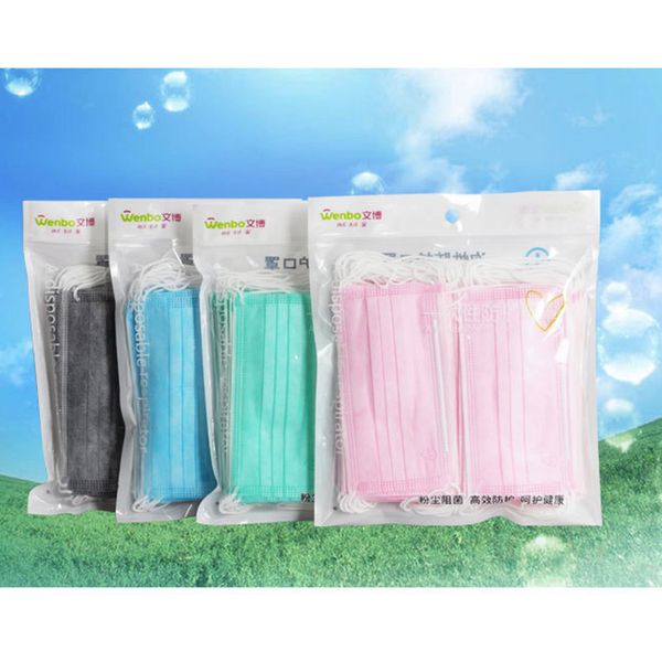 

disposable earmuffs with 3-layer protection for hypoallergenic, anti-fog for indoor and outdoor use, can filter dust mx5047