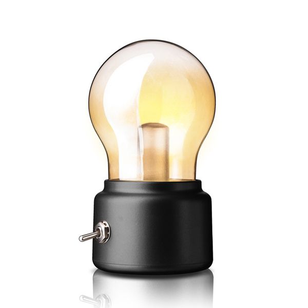 Led Bulb Black/Gold Classical Blowing Desk Lamp Decoration Light Retro USB Rechargeable Light Desk Table LED Lamp Rice Paper Lanterns Coleman Kerosene