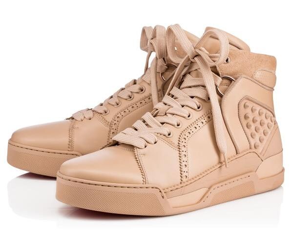 

[Верхний Подарок] Мужская Обувь Красное Дно Кроссовки Loubikick Плоский Лучшее Качест