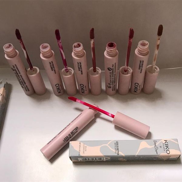 Acheter Kiko Milano Gloss Brillant à Lèvres Rossetto Mat Liquid Lipstick Soft Cream Rouge Femmes Kit De Rouge à Lèvres Kiko Maquillage Glacé 12