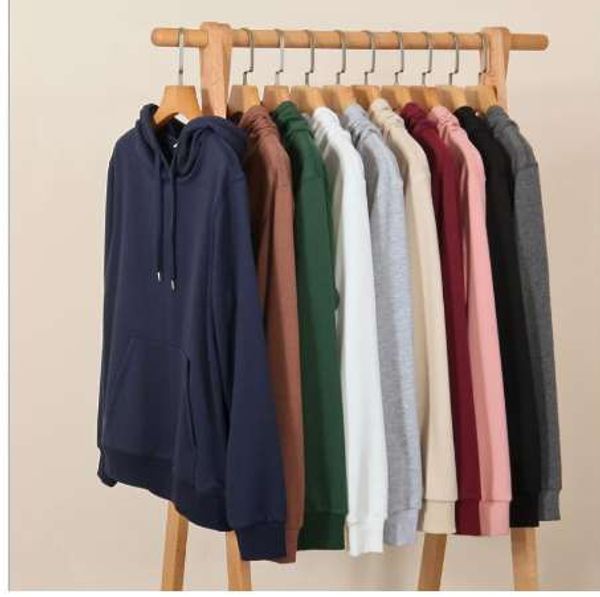 

fashion winter fleece hoody men and women, Black