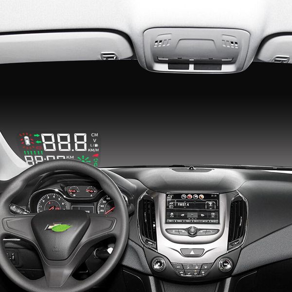 

kust arrival auto car hud head up display for for cruze 2015 2017 2018 head-up display obd car styling