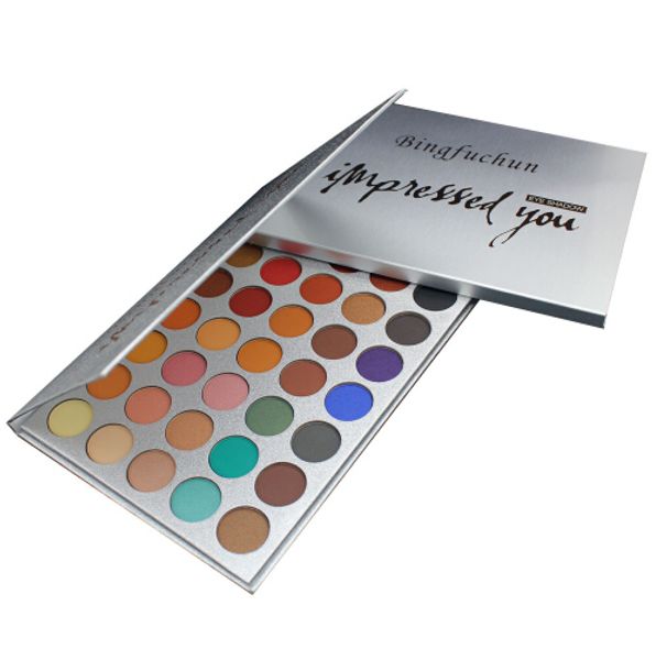 

natural color matte shimmer natural palette luminous long-lasting matte eyeshadow shimmer cosmetics 35 colors in1 makeup set