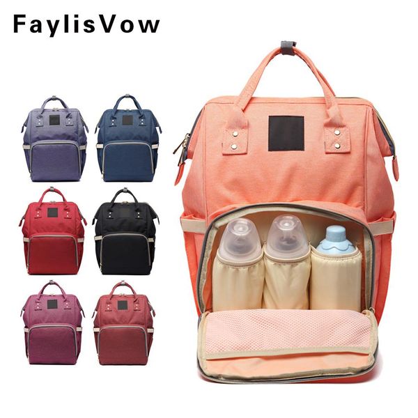 

large capacity maternal diaper bag baby stroller carriage bags mummy nursing care organizer backpack travel handbag luiertassen